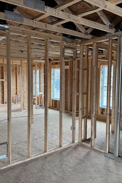 Upstairs Framing