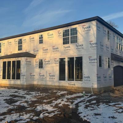 Rear Elevation Progress
