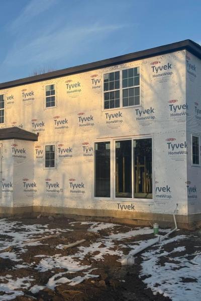 Rear Elevation Progress